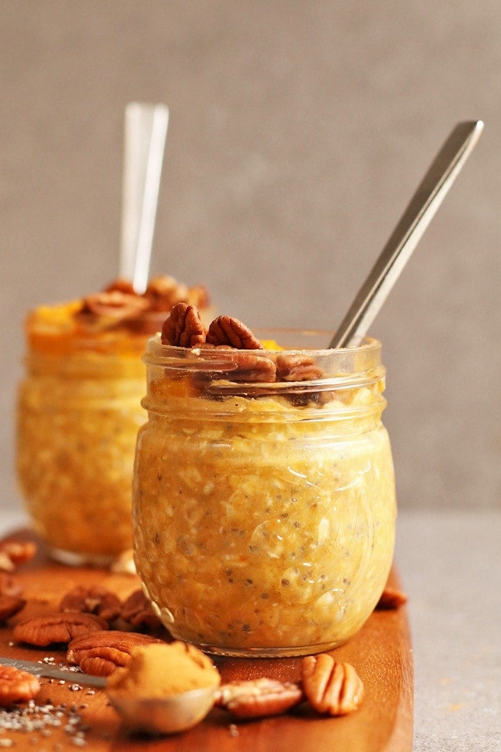 Pumpkin Pie Overnight Oats