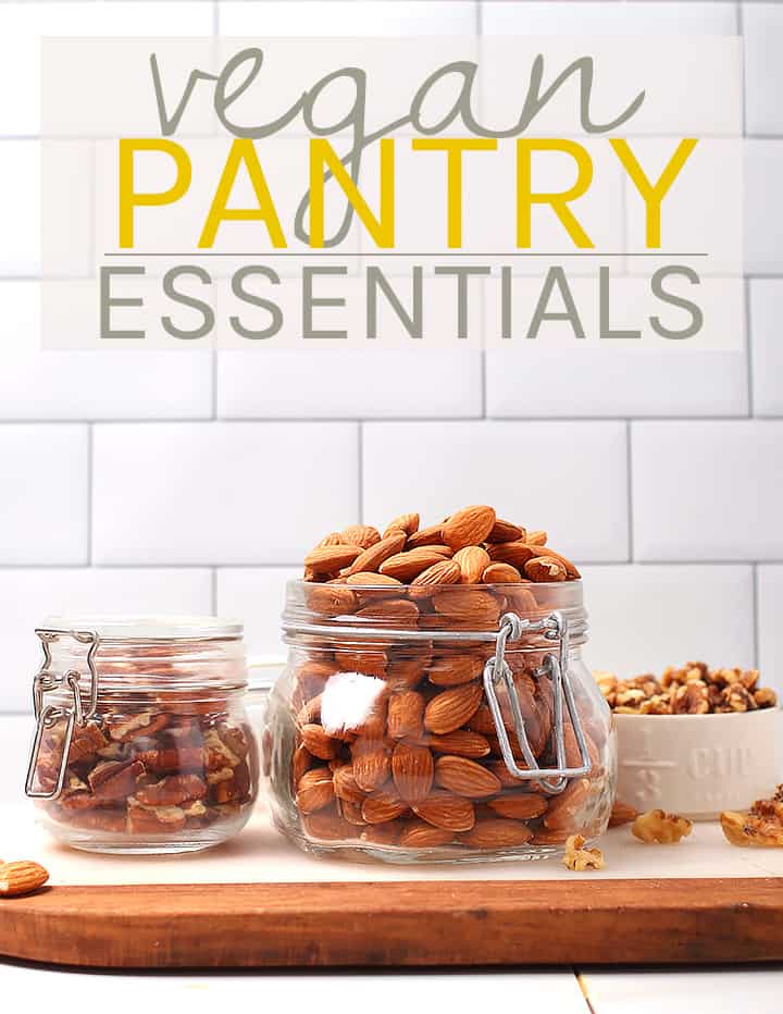 Vegan pantry essentials for Survival Food List