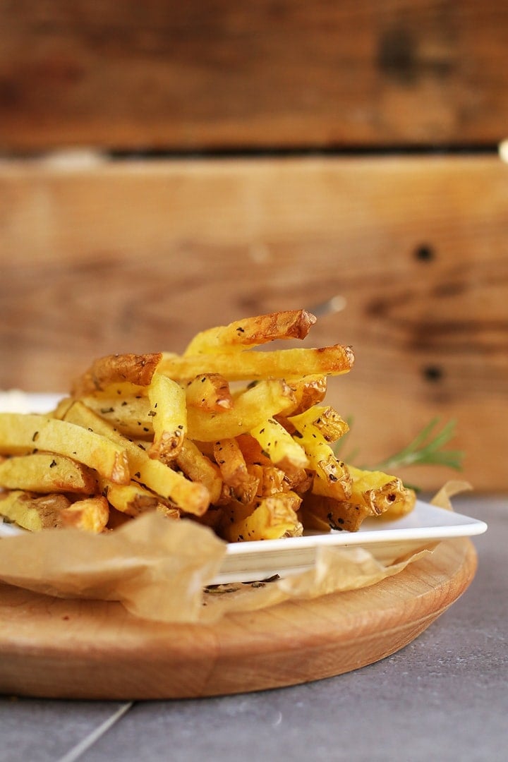 Rosemary French Fries w/ Lemon Aioli My Darling Vegan