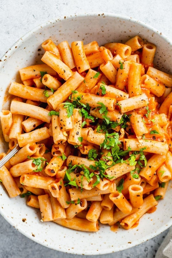 Roasted Red Pepper Pasta