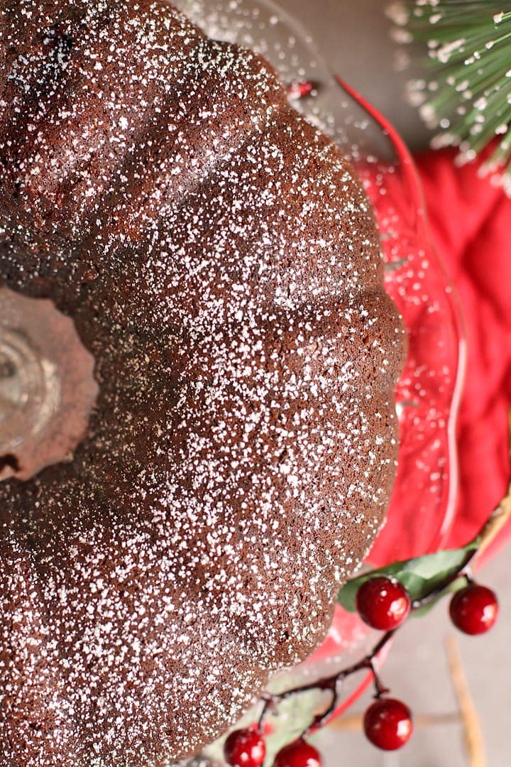 Gingerbread Bundt Cake