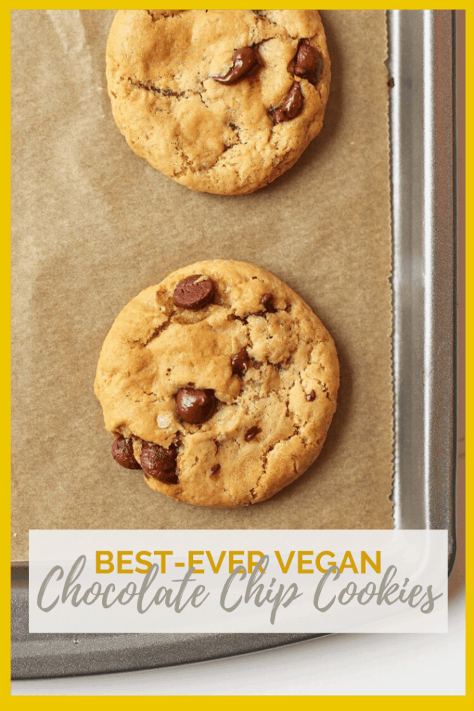 These Classic Vegan Chocolate Chip Cookies are just how a cookie should be - chewy, sweet, and filled with chocolate in every bite. You're going to love them. 