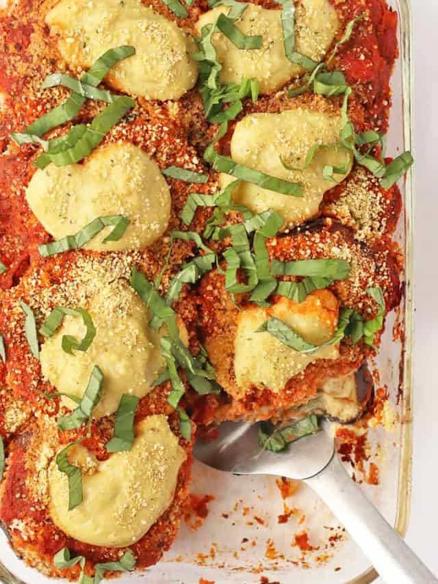 Vegan Eggplant Parmesan