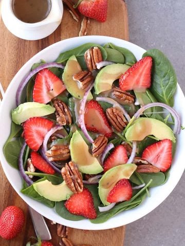 Spinach Strawberry Salad