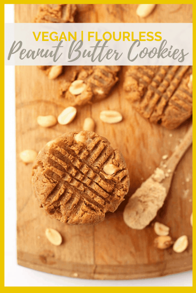 Enjoy these Flourless Peanut Butter Cookies for a vegan and gluten-free snack that is packed with proteins, healthy fats, and unbelievably good flavor.