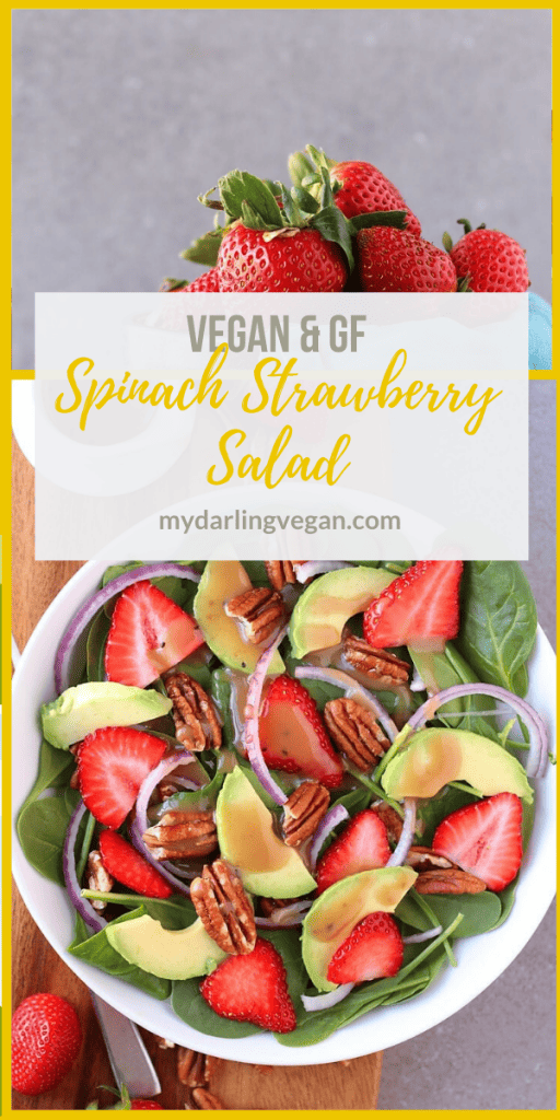 Welcome in spring with this Spinach Strawberry Salad with Balsamic Vinaigrette for a refreshing salad that celebrates the sweetness of the season.