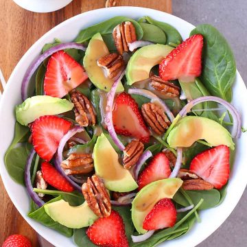 Spinach Strawberry Salad