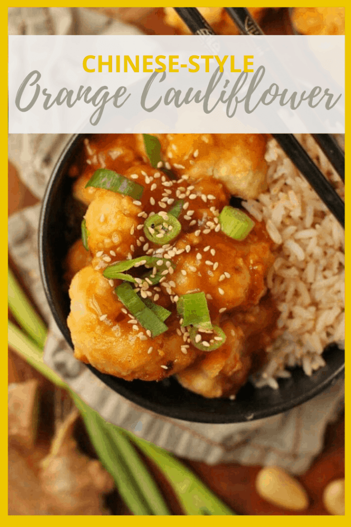 Make take out at home with this healthier vegan Orange Cauliflower. Cauliflower florets coated in a sweet orange sauce and baked until they are melt-in-your mouth good. Ready in just 45 minutes! 