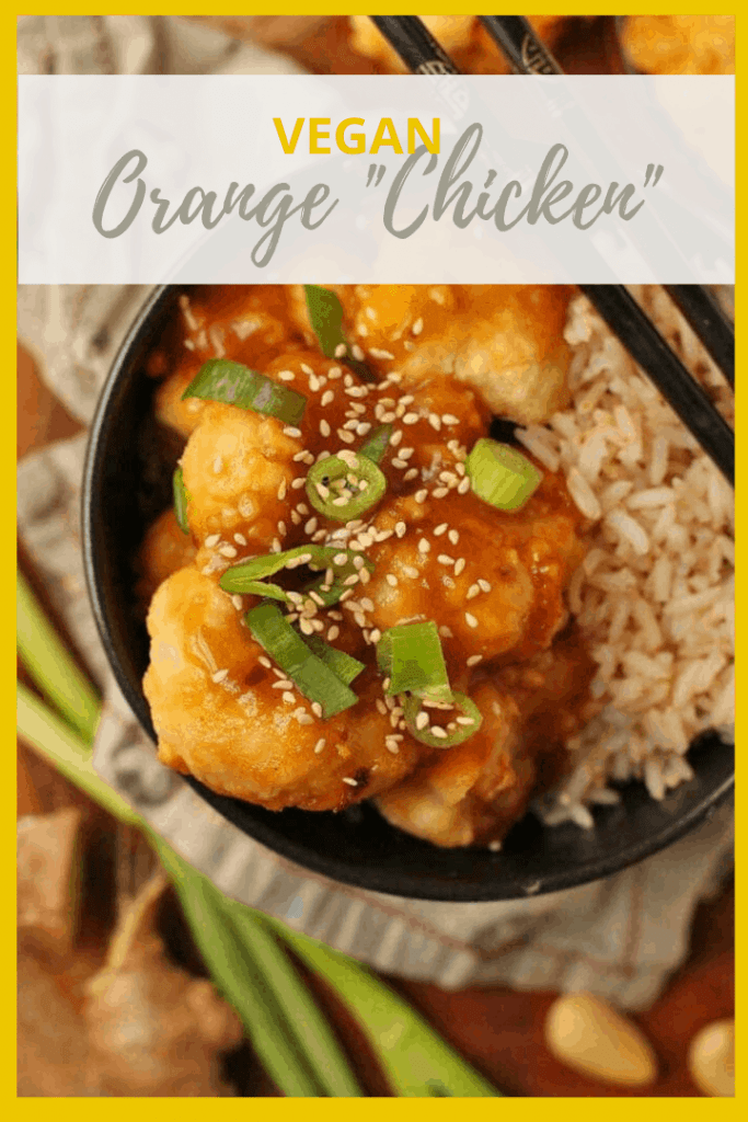 Make take out at home with this healthier vegan Orange Cauliflower. Cauliflower florets coated in a sweet orange sauce and baked until they are melt-in-your mouth good. Ready in just 45 minutes! 