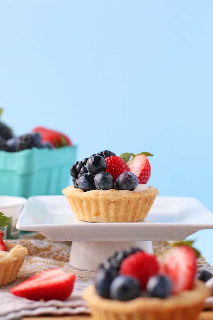 Cream Cheese Fruit Tarts