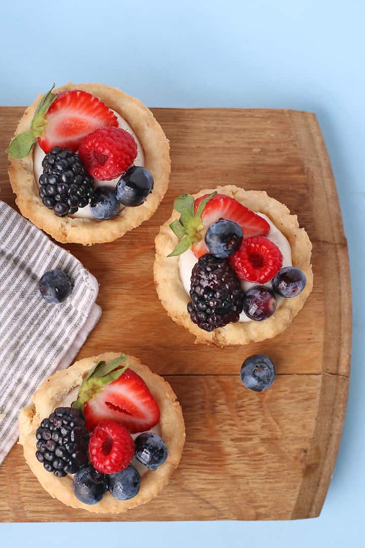 Vegan Fruit Tarts