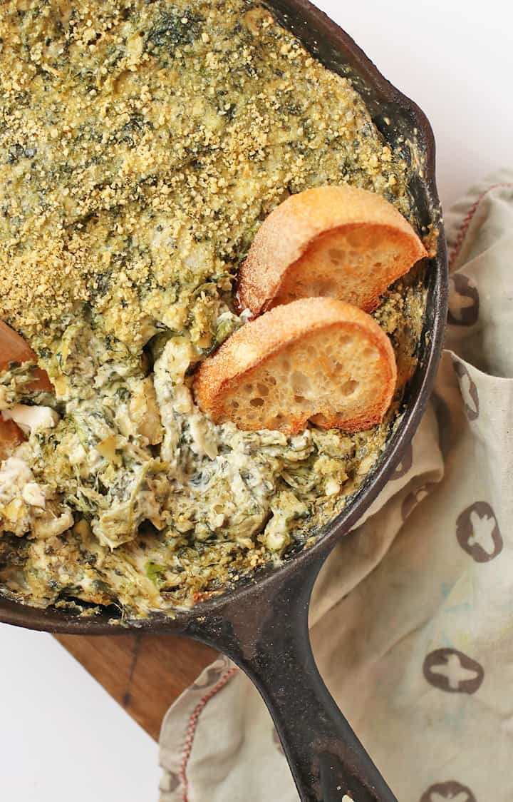 Vegan Spinach Artichoke Dip