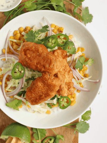 Vegan Fish Taco Bowl