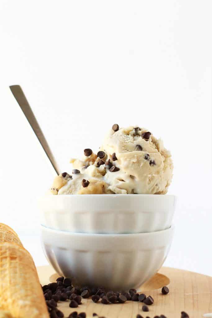 Vegan Cookie Dough Ice Cream