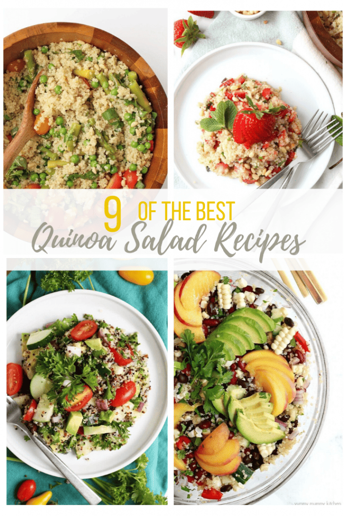 Enjoy these quick and simple vegan quinoa salads for a hearty and wholesome meal or side dish. From Southwest to Thai Peanut, there is a quinoa salad recipe for everyone.