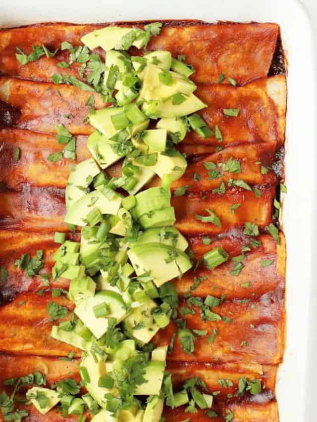 Black Bean Enchiladas