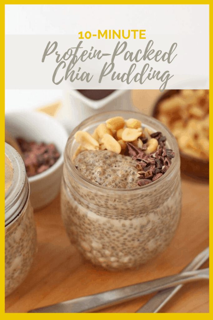 This 5-Minute Chia Pudding is packed with protein and filled with superfoods for a quick and satisfying breakfast that will keep you fueled all morning long.