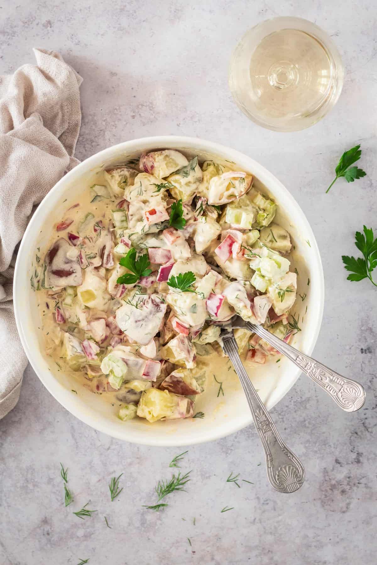Vegan Potato Salad - My Darling Vegan