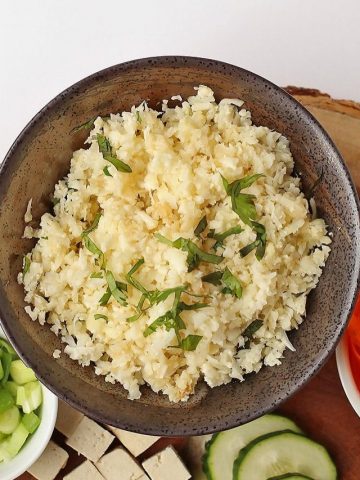 Cauliflower Rice