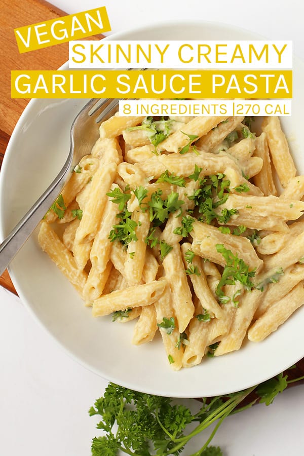 One Pan Creamy Garlic Penne Recipe