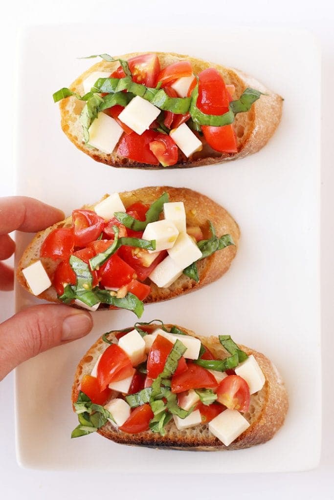 Tomato Basil Bruschetta