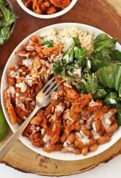 BBQ Bowl with Soy Curls