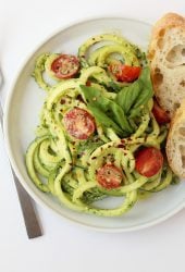 Zucchini Noodles with Pesto