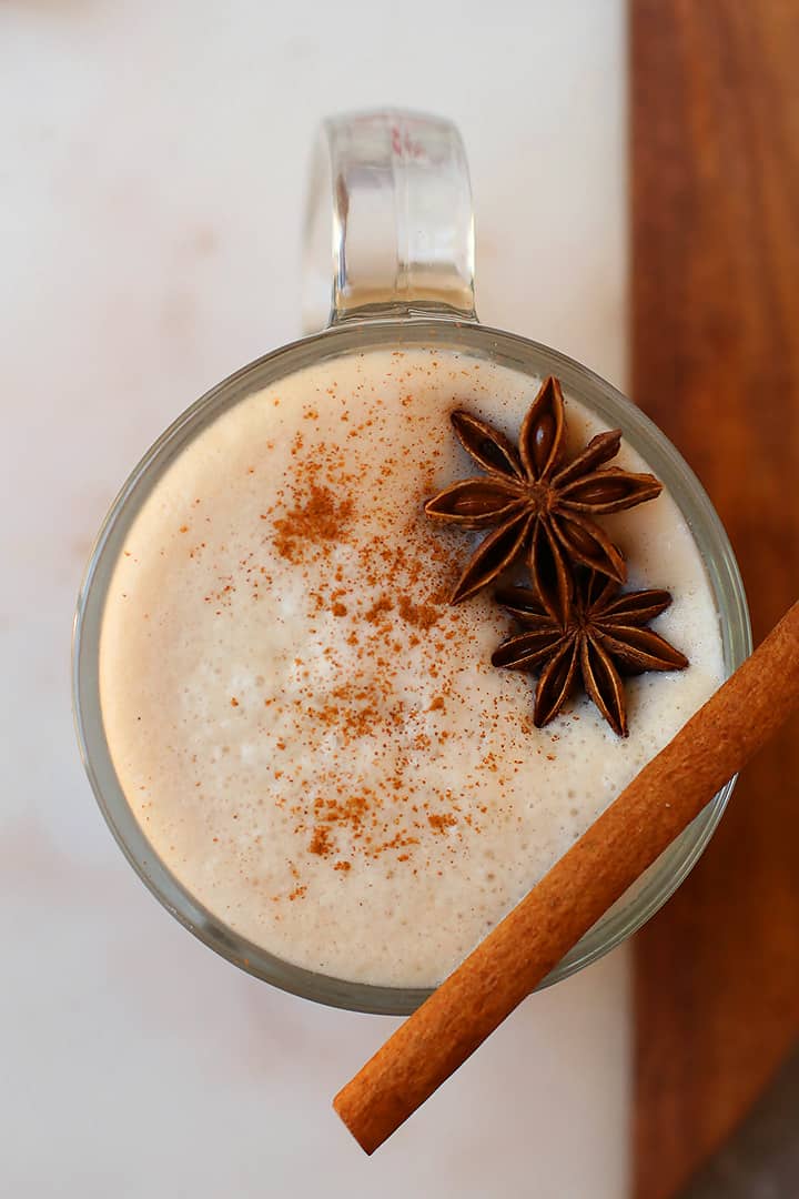 Homemade Chai Tea Latte - Choosing Chia