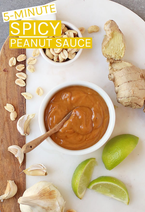 rezept asiatischer stil spicy peanut vinegarette