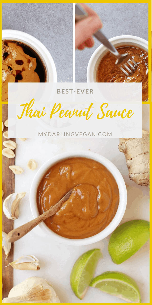 5Minute Thai Peanut Sauce My Darling Vegan