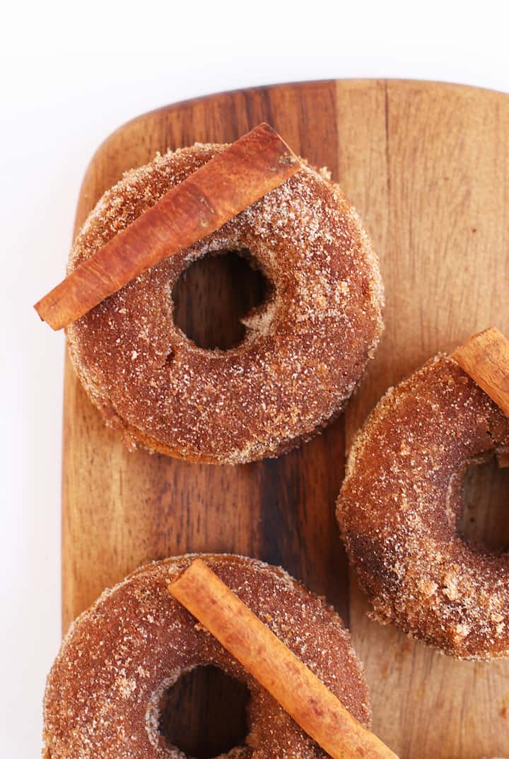 Cinnamon Spiced Doughnuts