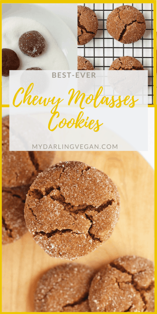 You won't be able to resist these sweet and spicy Ginger Molasses Cookies. Made in under 25 minutes (+ chill time) for the perfect fall treat. But beware, these cookies are highly addictive!