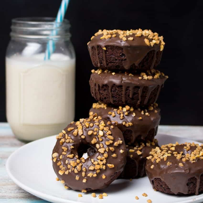 Chocolate Hazelnut Donuts