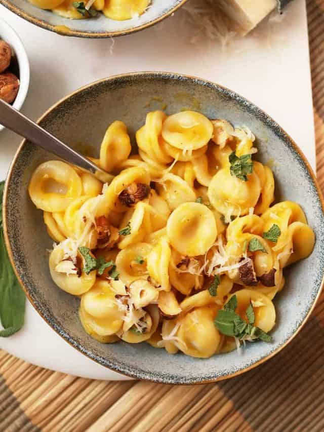 Butternut Squash Pasta