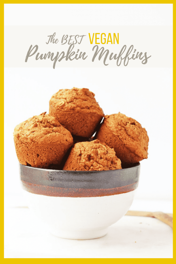 Fall into fall with these deliciously light and perfectly flavored vegan pumpkin muffins. An easy, fail-proof, autumnal pastry that will warm up your home and fill up your belly. Made in just 30 minutes!