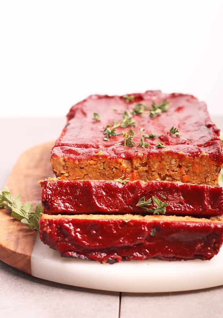 Mushroom Lentil Vegan Meatloaf My Darling Vegan