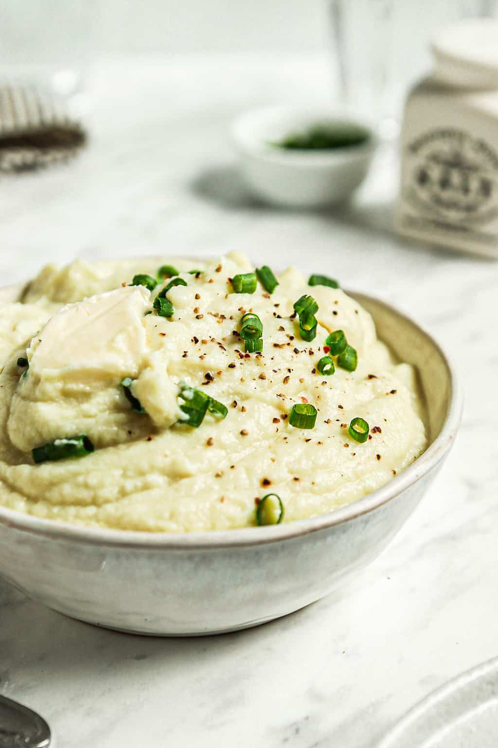 Instant Pot Cauliflower Mashed Potatoes-image