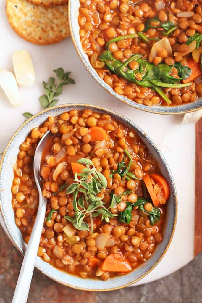 One-Pot French Lentil Soup Recipe