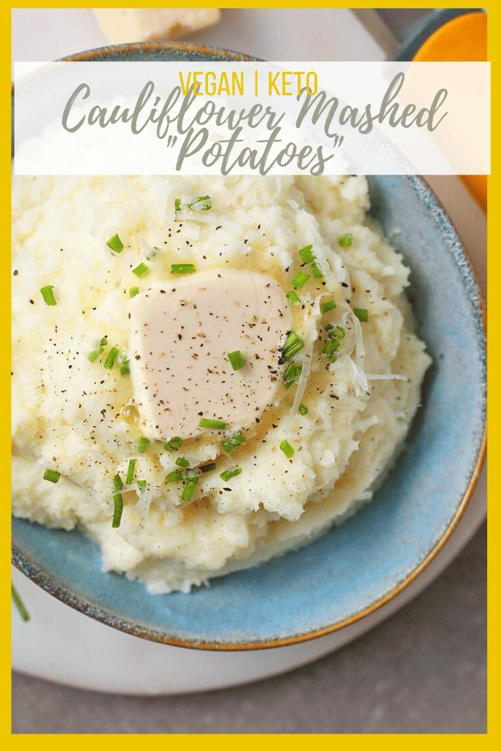 Keto Cauliflower Mashed Potatoes | My Darling Vegan