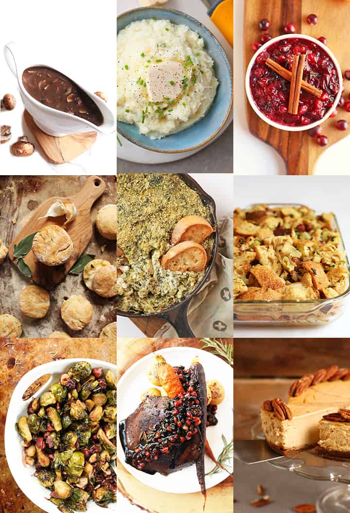 Thanksgiving Menu + Printable Shopping List