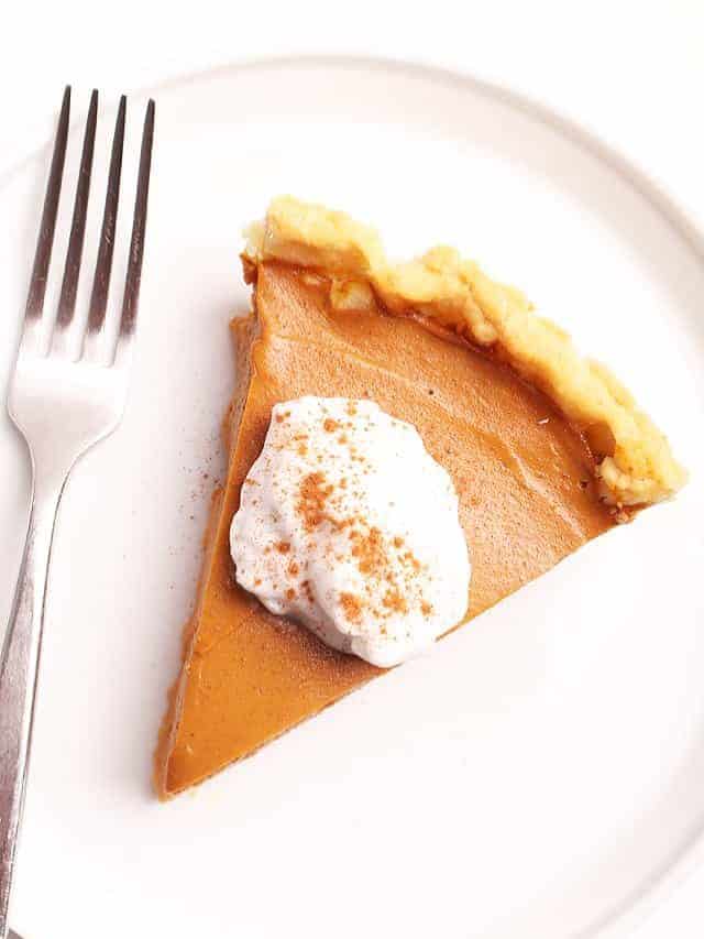 Vegan Pumpkin Pie