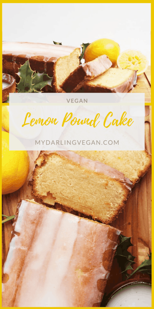 A Pound Cake that is so rich and decadent no one will believe it's vegan. Topped with a lemony glaze for a delightful sweet morning or midday snack. 