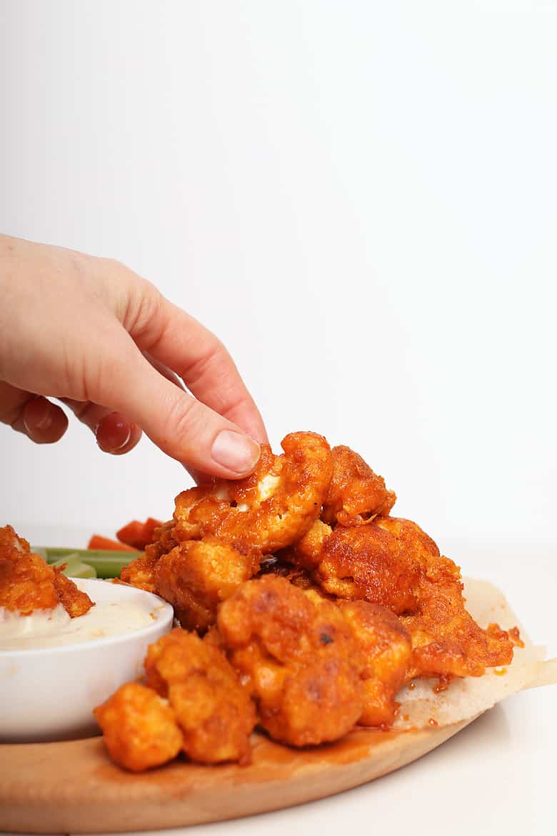 Baked Buffalo Cauliflower Wings My Darling Vegan