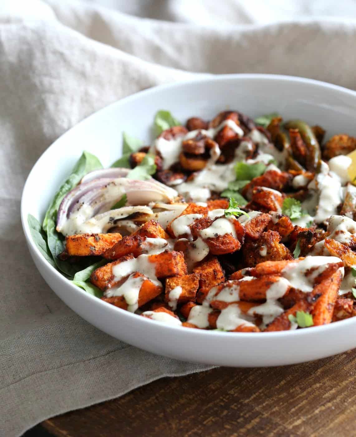 Cajun Roasted Vegetable Bowl