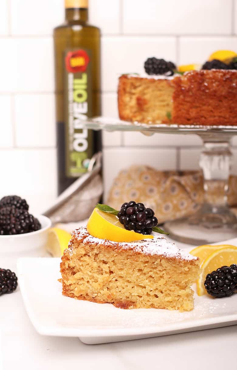 Vegan Lemon Olive Oil Cake