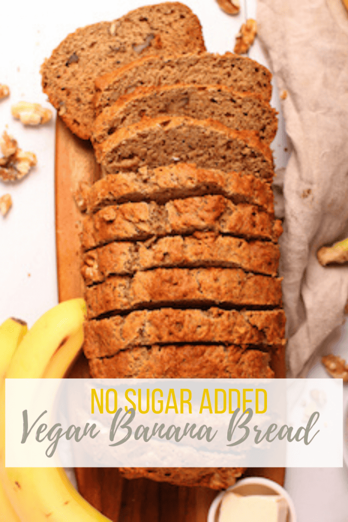 This healthy vegan banana bread is sweetened naturally with dates and bananas for a delicious, moist, and healthy morning or midday sweet bread. Prepare this easy quick bread recipe in just 10 minutes. Then sit back with a cup of tea and relax while you watch it bake. 