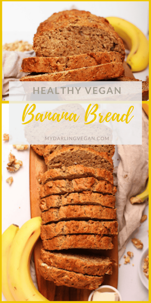 This healthy vegan banana bread is sweetened naturally with dates and bananas for a delicious, moist, and healthy morning or midday sweet bread. Prepare this easy quick bread recipe in just 10 minutes. Then sit back with a cup of tea and relax while you watch it bake. 