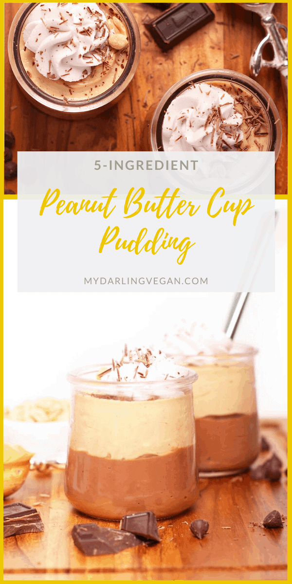 Chocolate Peanut Butter Pudding | My Darling Vegan