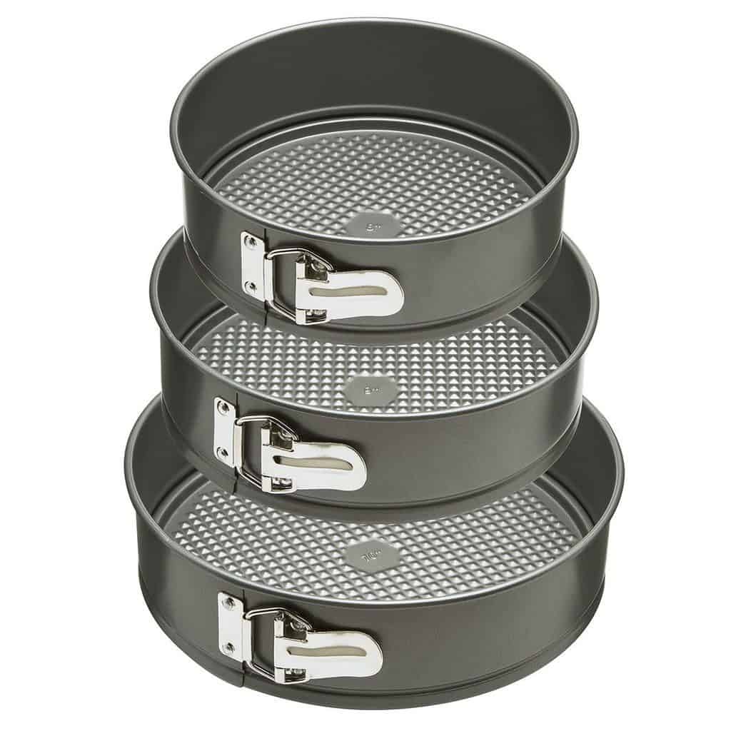 3 Piece Springform Pans Set