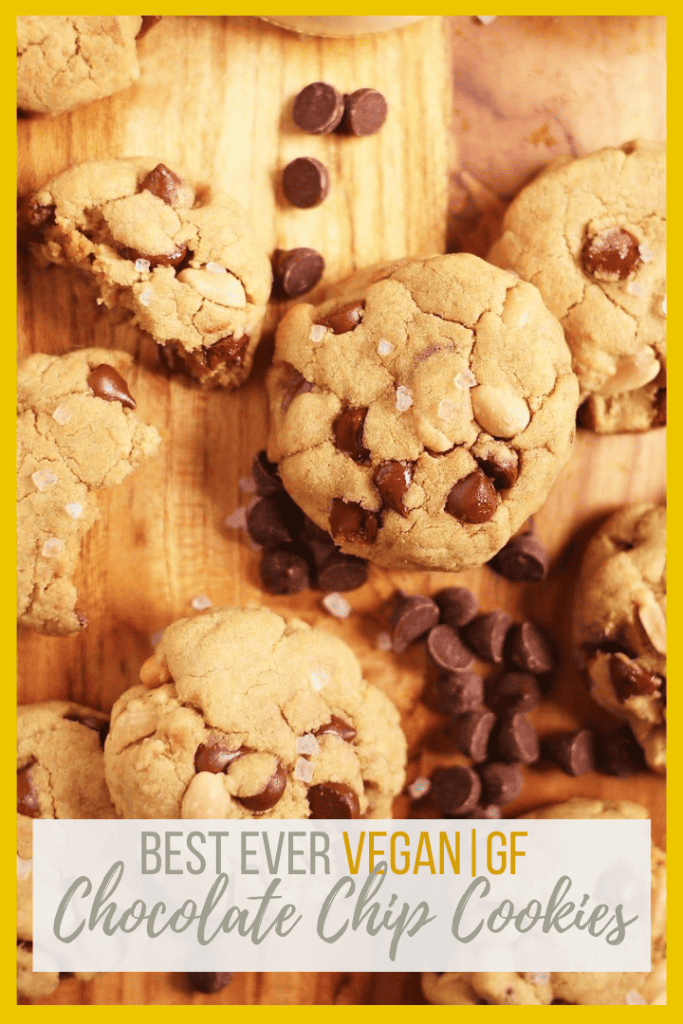 These Gluten-Free Chocolate Chip Cookies are made with quinoa flour for a wonderful gluten-free twist on an American classic cookie. Sprinkle with coarse sea salt for a delightfully sweet and salty treat. 